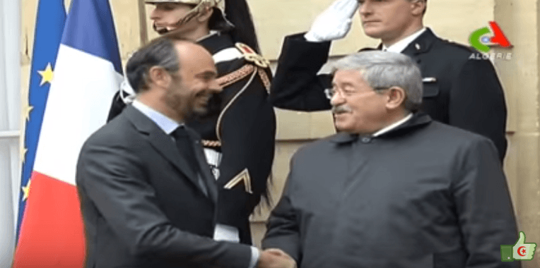 Ouyahia s’entretient avec son homologue français à Paris (vidéo)