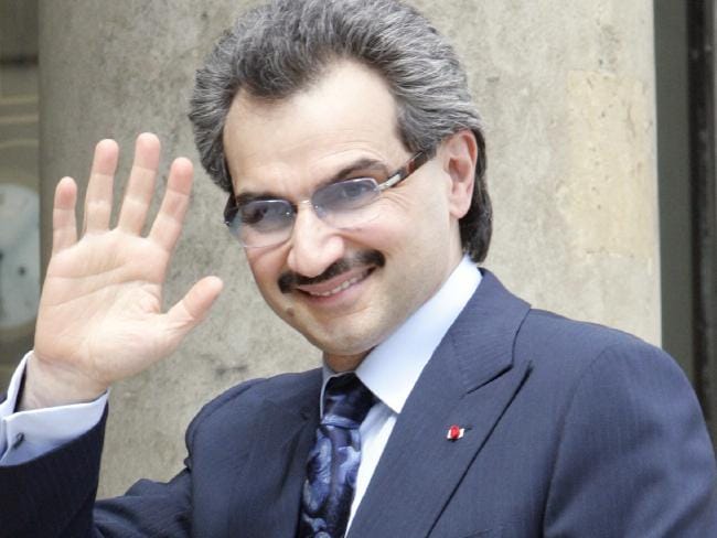 Al-Walid ben Talal, un prince milliardaire saoudien haut en couleur