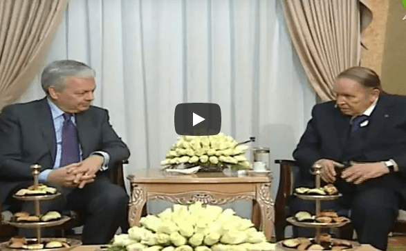 VIDÉO. Bouteflika reçoit le Vice-premier ministre belge