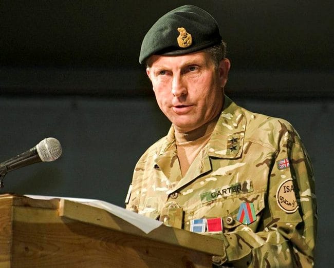 Le chef de l&rsquo;armée britannique met en garde contre la menace russe