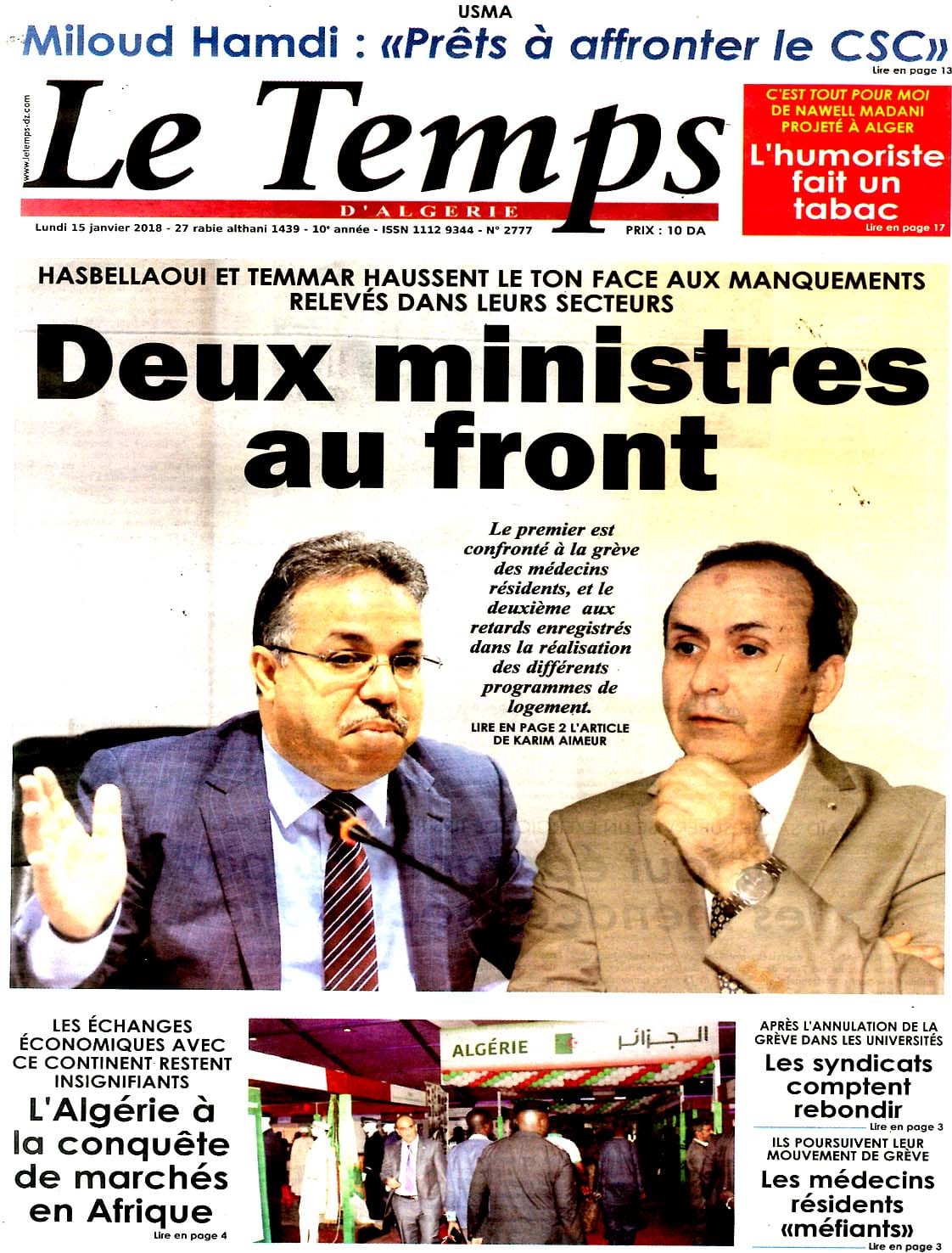 JOURNAL ALG RIEN TOUTE PRESSE ALG RIENNE EN LIGNE visual data 4