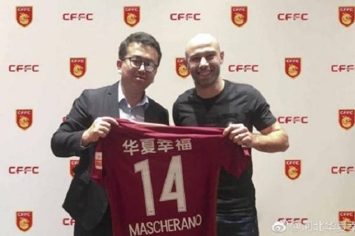 Chine : Mascherano part chercher Fortune, la tête au Mondial-2018
