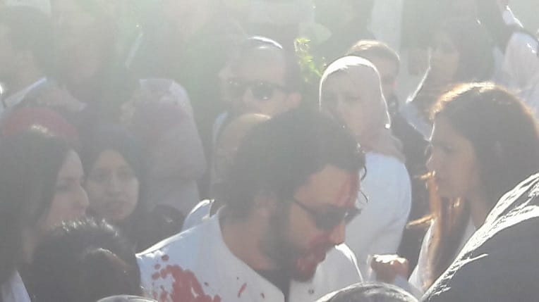 VIDÉO. Médecins grévistes : les images de la violente répression