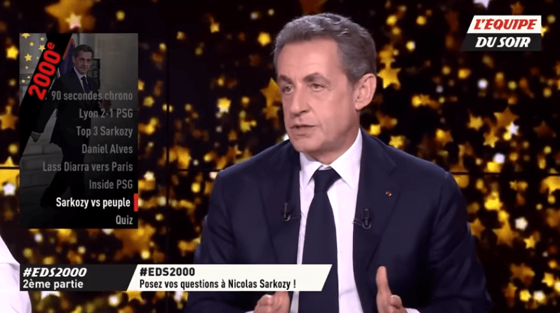 VIDÉO. Sarkozy prend la défense de Benzema