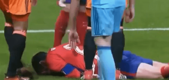 VIDÉO. Un joueur de l’Atletico Madrid perd trois dents lors d’un choc