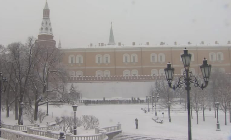 VIDÉO. Tempête de neige historique à Moscou
