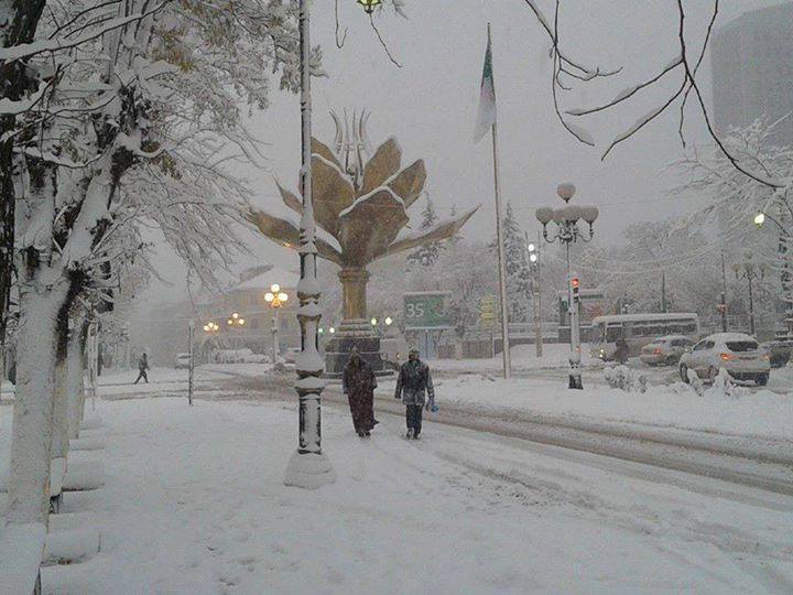 Alerte météo : de la neige sur neuf wilayas