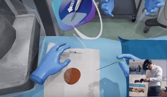 Au salon mondial du mobile, la réalité virtuelle au service de la formation des chirurgiens