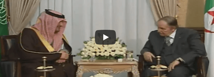 VIDÉO. Bouteflika reçoit le ministre saoudien de l&rsquo;Intérieur