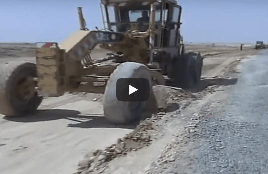 VIDÉO. Batna : des entreprises construisent gratuitement une route