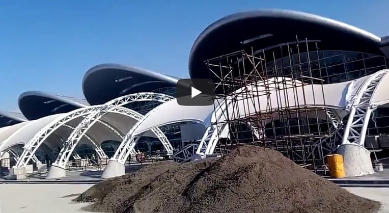 VIDÉO. Sur le chantier de la nouvelle aérogare de l’aéroport d’Alger