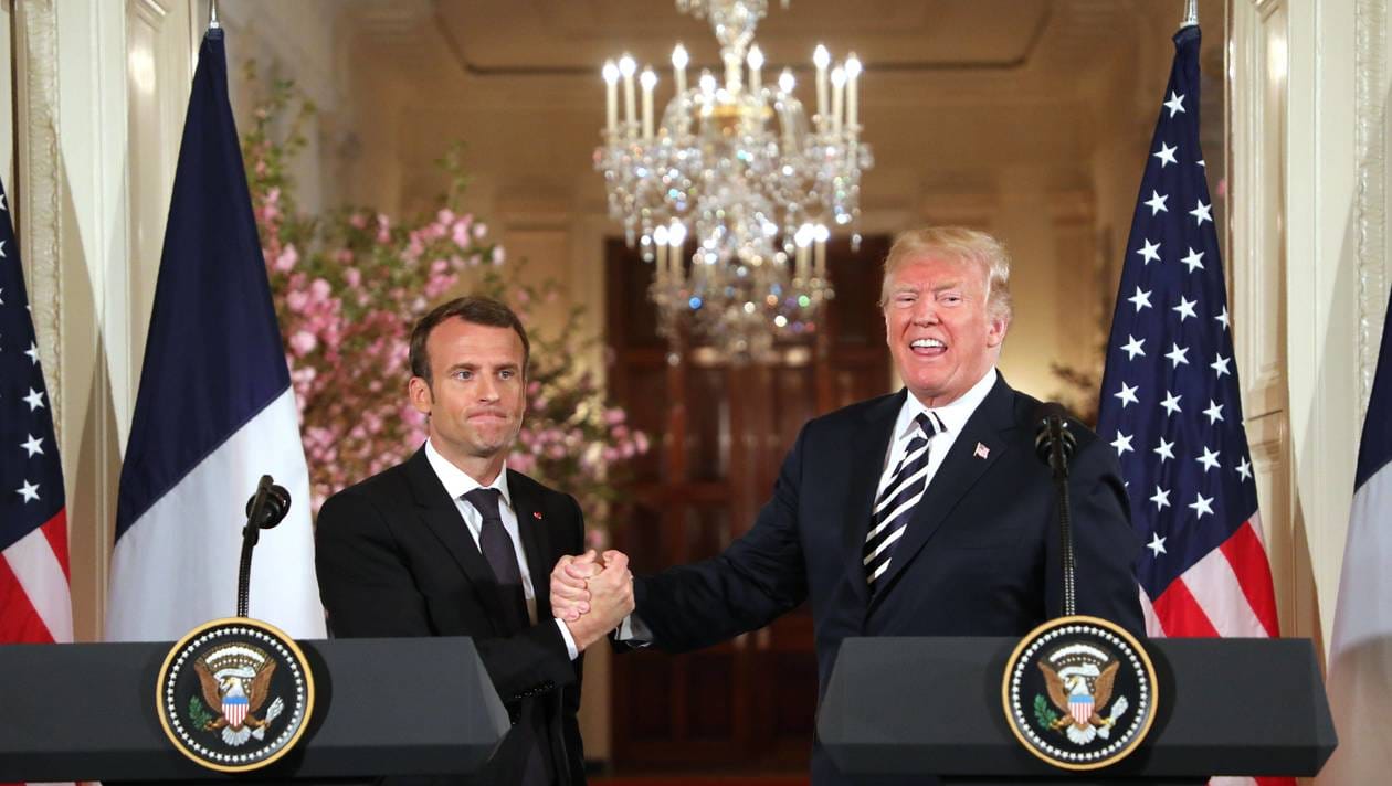 Trump et Macron veulent « travailler » à un nouvel accord sur l’Iran, colère de Rohani