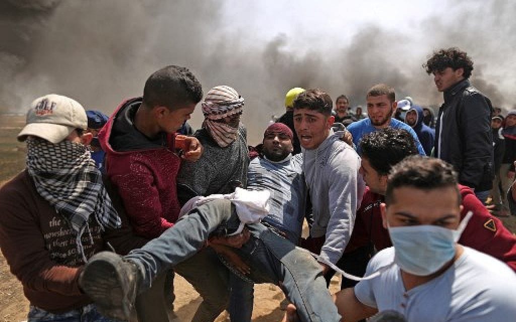 Gaza : des dizaines de Palestiniens blessés par des tirs israéliens