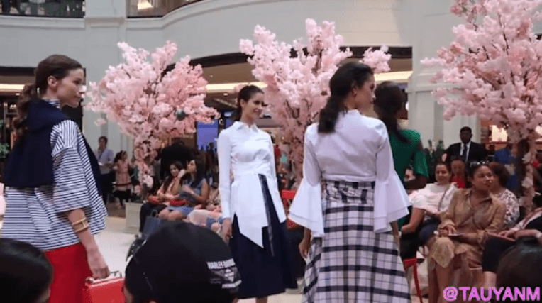 Corsets, plumes et paillettes à l’Arab Fashion Week de Dubaï