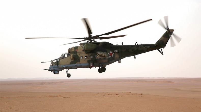 Un hélicoptère russe s&rsquo;écrase en Syrie, les deux pilotes tués