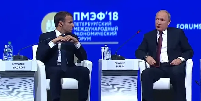 VIDÉO. Poutine à Macron : « Emmanuel, il ne faut pas avoir peur »