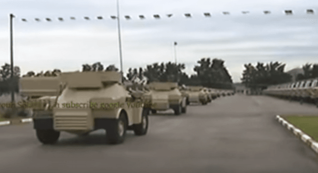VIDÉO. L&rsquo;armée montre des blindés modernisés par ses ingénieurs