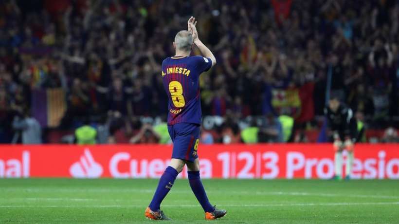 Espagne – 38e journée : le Barça vainqueur pour la « der » d&rsquo;Iniesta