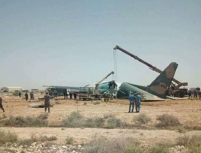 Sortie de piste d’un avion militaire à Biskra