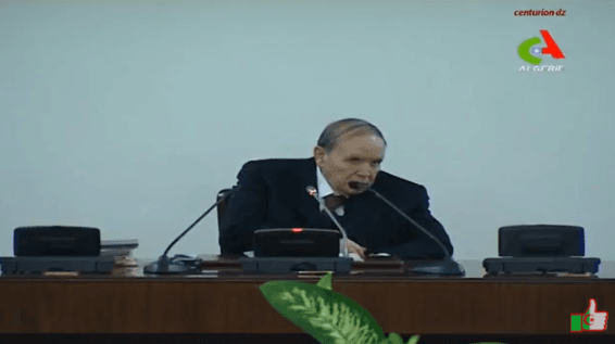 VIDÉO. Bouteflika préside un Conseil des ministres