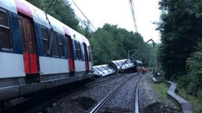 France : sept blessés légers dans un accident de RER près de Paris