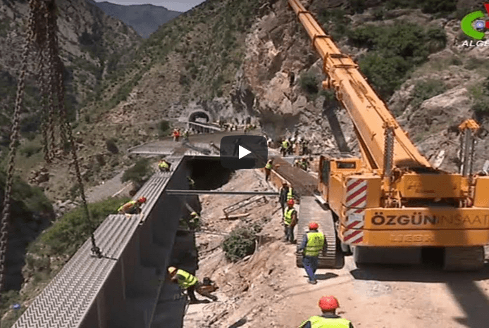 VIDÉO. Modernisation de la route des gorges de Kherrata : « le troisième exemple dans le monde »