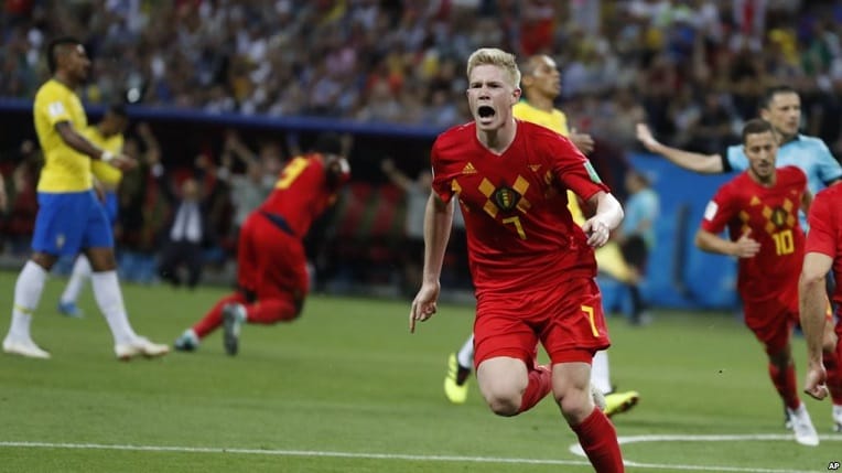Mondial 2018 : la Belgique rejoint la France en demi-finale, en battant le Brésil