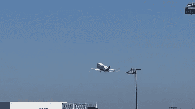 VIDÉO. Premier vol du Beluga XL, le géant de la famille Airbus