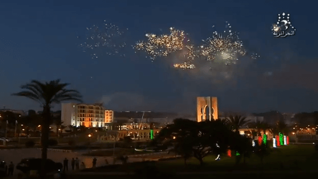 VIDÉO. Feux d&rsquo;artifices au cercle militaire de Beni Messous à l&rsquo;occasion du 5 juillet