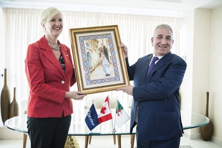 L’ambassadrice du Canada visite les usines du groupe Condor