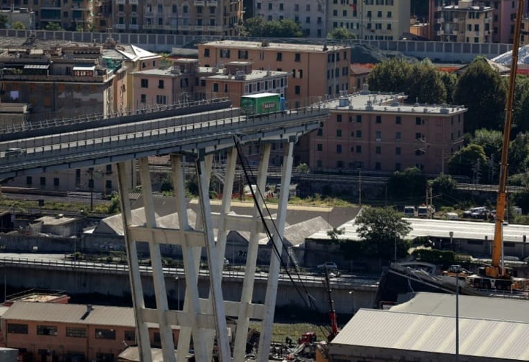 La miraculeuse épopée du camion vert du viaduc de Gênes