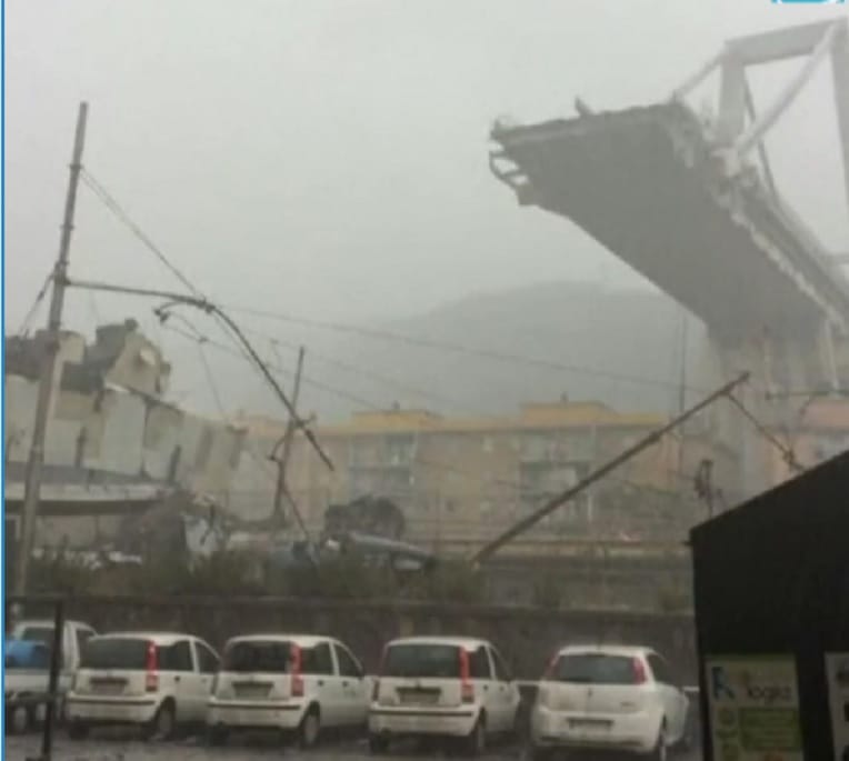 VIDÉO. Le spectaculaire effondrement d’un viaduc en Italie