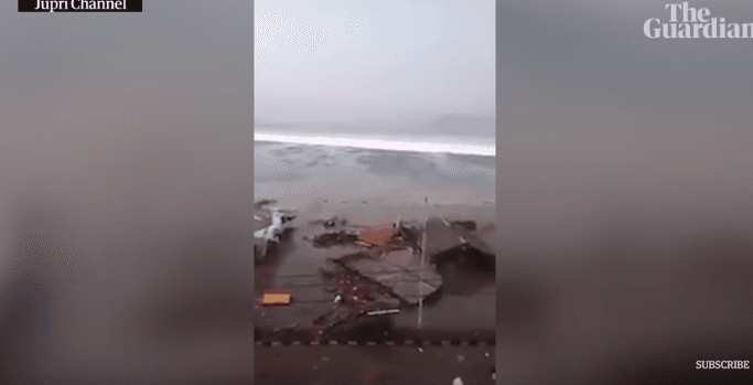 VIDÉO. Tsunami en Indonésie : des images impressionnantes