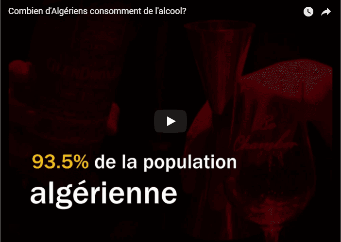 VIDEO – Combien d’Algériens consomment de l’alcool ?