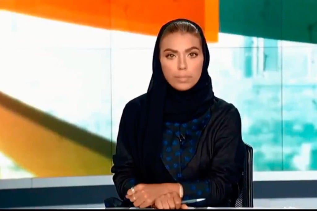 VIDÉO. Une présentatrice de JT pour la première fois en Arabie saoudite