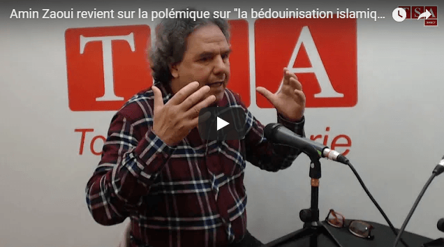 VIDÉO. Amin Zaoui revient sur la polémique sur « la bédouinisation islamique » des villes