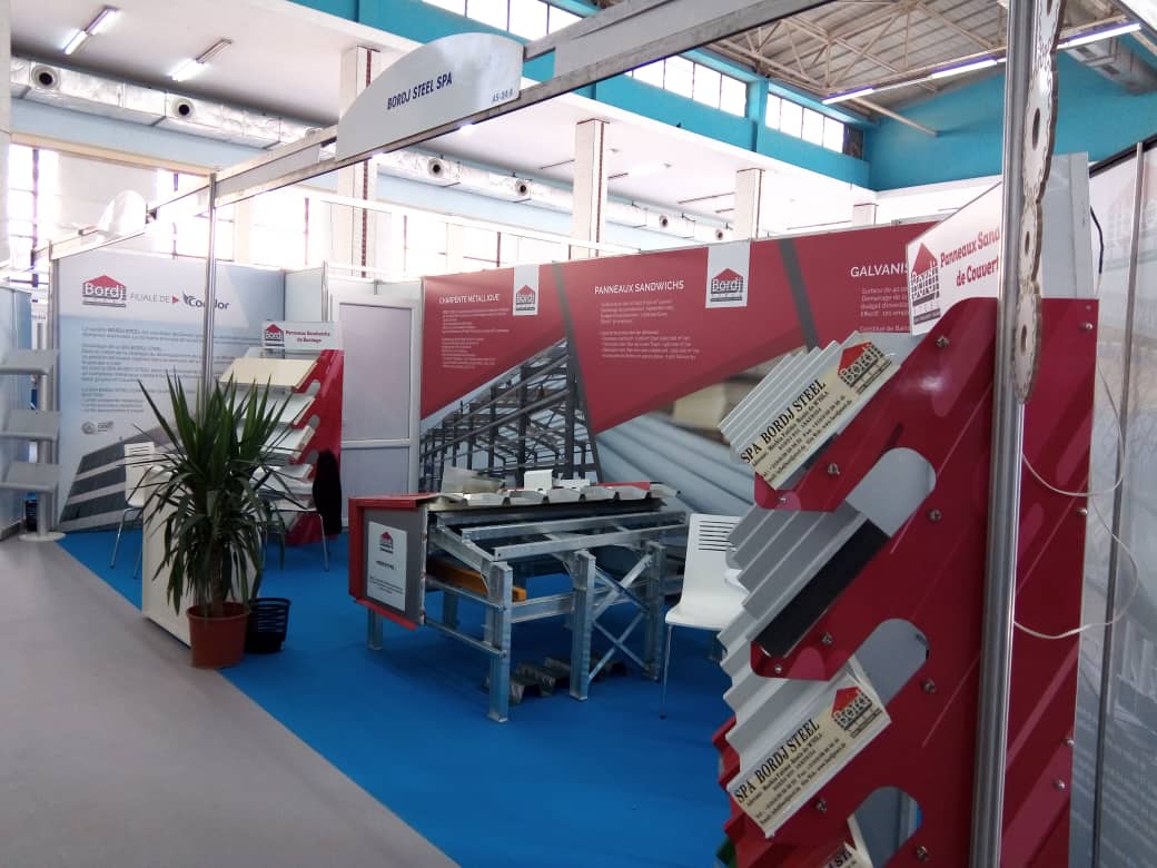 À travers sa filiale Bordj Steel, Condor Group participe au salon Alger Industrie 2018