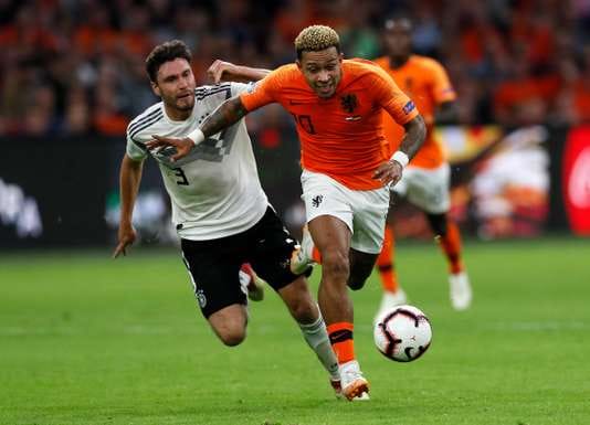 Ligue des nations: l&rsquo;Allemagne chute lourdement face au Pays Bas