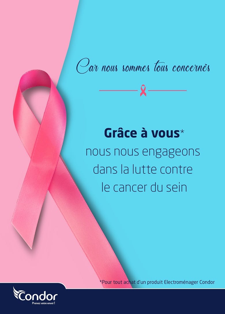 Condor Group lance la campagne « Octobre Rose »