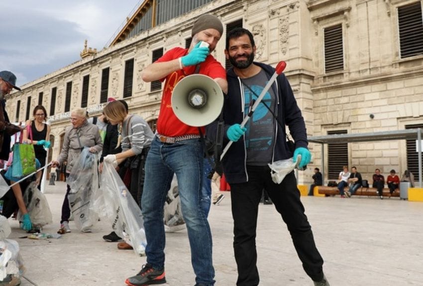 Amar Adjili, venu d’Algérie pour nettoyer Marseille