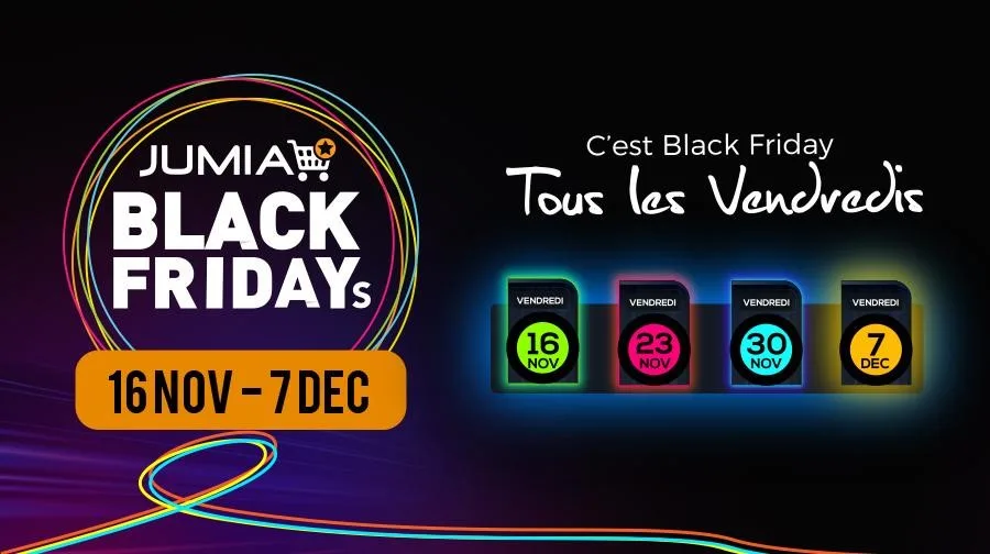 JUMIA donne rendez-vous à 5 millions d&rsquo;Algériens pour le BLACK FRIDAY avec des remises de 90%
