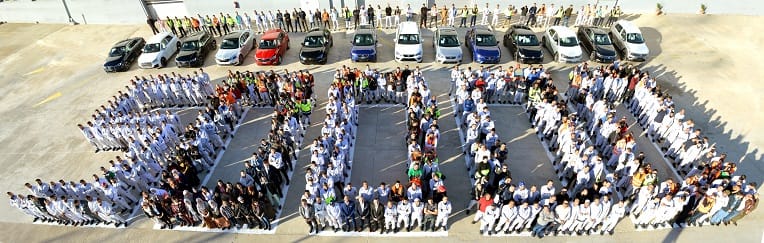 50 000e véhicule sorti de la chaîne de production aujourd’hui en 2018