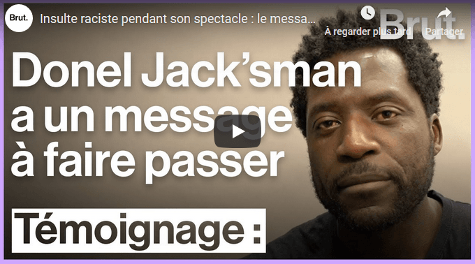 VIDÉO. France: un humoriste traité de « sale noir » en plein spectacle
