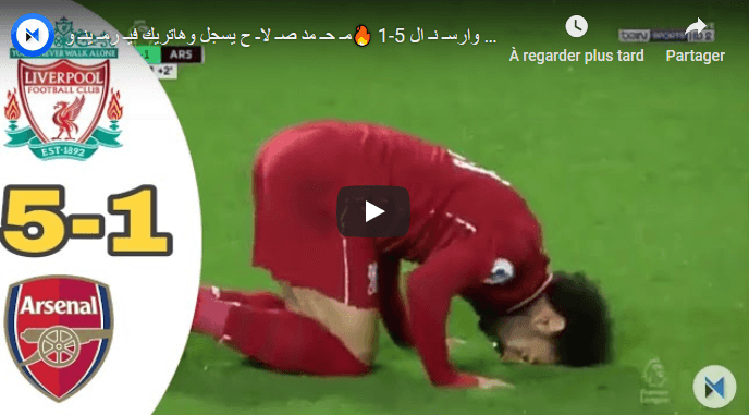 VIDÉO. Angleterre: Liverpool-Arsenal, les buts du match
