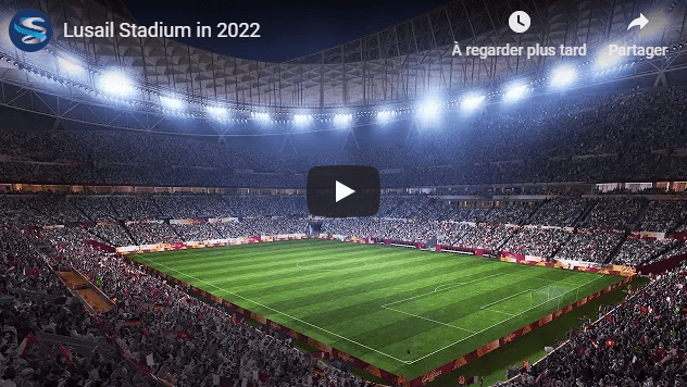 VIDÉO. Le stade de la finale du Mondial-2022 dévoilé au Qatar