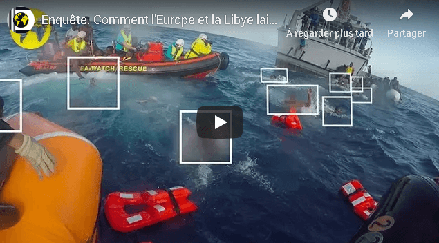 VIDÉO – Un reportage choc montre le traitement des migrants par les garde-côtes libyens