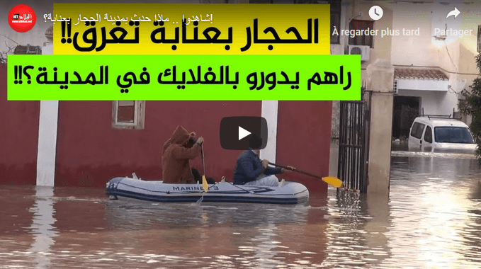 VIDÉO. Inondations : à Annaba, des habitants dénoncent l’absence des autorités