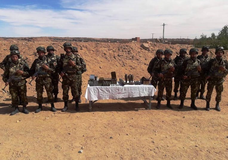 Un missile et des obus de mortiers découverts par l’Armée à Tamanrasset