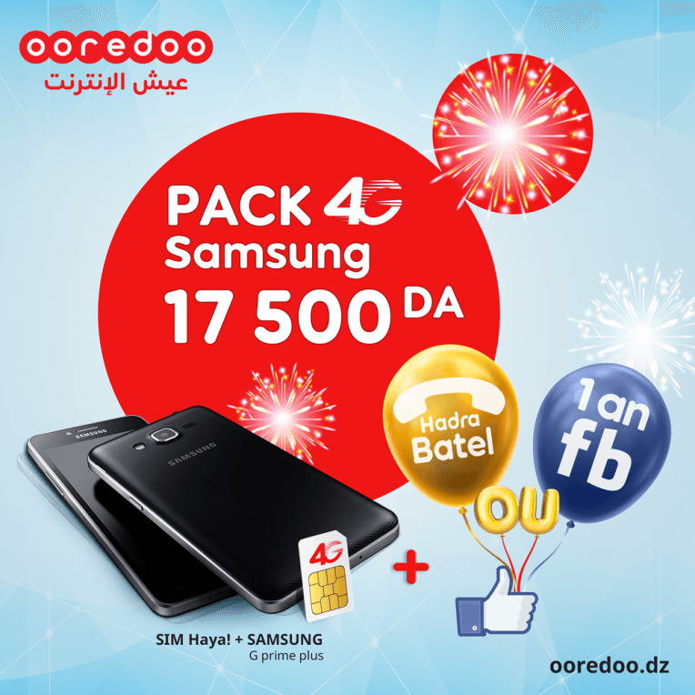 Une remise exceptionnelle sur le pack 4G