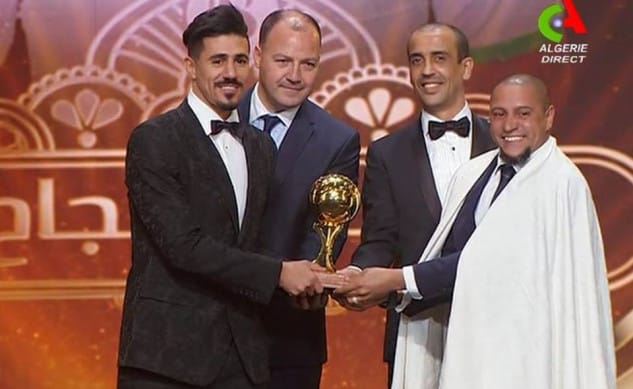 Football : Bounedjah, sacré Ballon d’or algérien 2018, la JSK, le MCA et le CSC se réconcilient